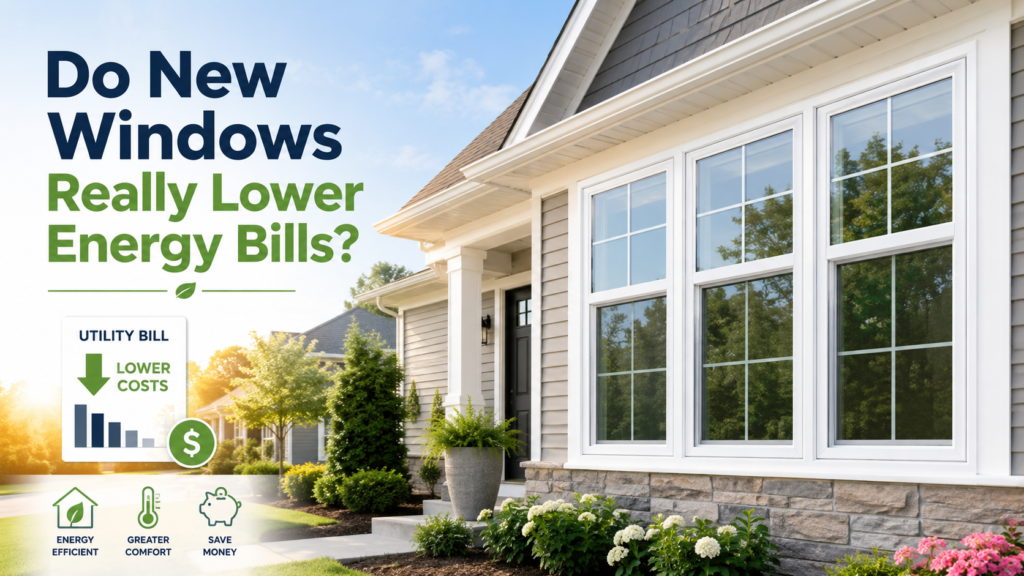 Do New Windows Really Lower Energy Bills?